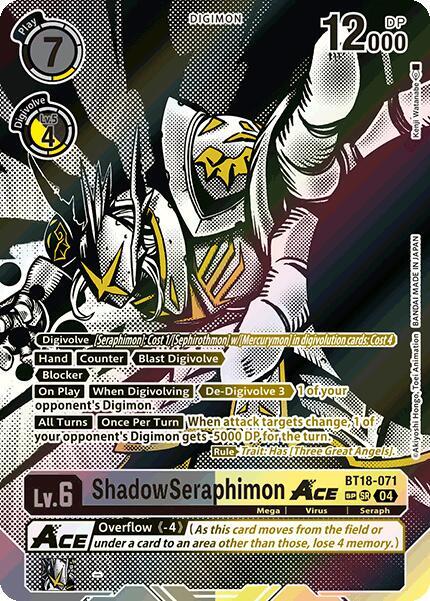 ShadowSeraphimon ACE (Textured) - Release Special Booster 2.0 (BT18-19) SP